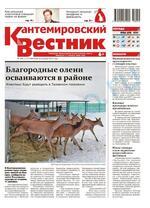 Скан обложки издания Кантемировский вестник